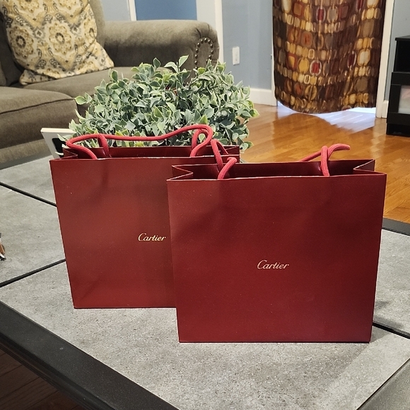 Cartier Burgundy Women's Bag - Picture 1 of 7